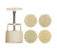 Set di 100 g di stampi per torte di luna come forma per torte di luna e mamoul con forma a forma di mooncake (A)