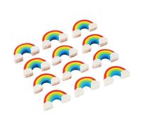 Set di 100 gomme da cancellare multicolore da sedicento bambini, ideali per le imprese scolastiche e le feste