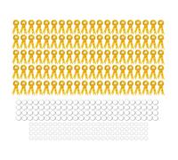 Set di 100 materie prime per spille per badge in banda di stagno per forniture per feste e matrimoni
