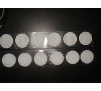 Set di 100 Pallini Scratch Elementi di Fissaggio Diametro 45 mm (Bianco Adesivo)