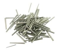 Set di 100 perni per orologio, in acciaio, conici per orologeria, 0,5 mm-1,5 mm, dimensioni assortite