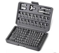 Set di 100 punte per cacciavite a prova di manomissione per Torx Hex Star, adattatore magnetico per avvolgimento gancio, per lavori di riparazione auto domestica