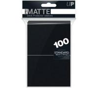 Set di 100 sleeves Ultra Pro Pro-Matte formato standard 66x91 mm (nero)