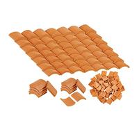 Set di 100 tegole per Tetto in Miniatura, per casa delle Bambole