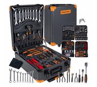 Set di 1000 chiavi a bussola parziali e utensili misti in valigetta con ruote