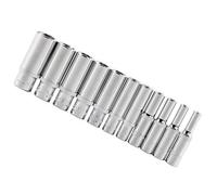 Set di 11 chiavi esagonali da 4 a 14 mm, set di adattatori per armadi, criccheting, rimozione del bullone per la casa, meccanica professionale