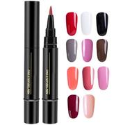 Set di 11 penne per smalto, per unghie, senza lampada UV, ad asciugatura rapida, per unghie, per donne, ragazze