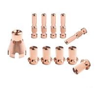 Set di 11 pezzi per bruciatori al plasma con elettrodi KP2063-1B1, ugelli KP2062-3B1 e schermature KP2065-1, compatibile con ProCut serie 55/80