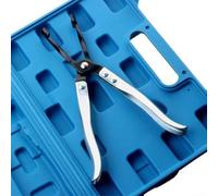 Set di 11 strumenti per la rimozione delle guarnizioni delle valvole automobilistiche, tra cui pinze di tenuta dello stelo della valvola, prese multiple e adattatori per la manutenzione professionale