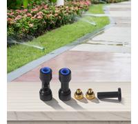 Set di 11 ugelli nebulizzatori in ottone per irrigazione efficiente e smaltiment