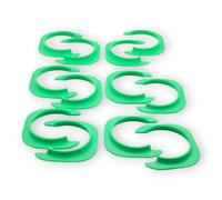 Set di 12 adattatori per pentole La Lattiera - compatibili con yogurtiera multidelizia tutti i programmi (verde)