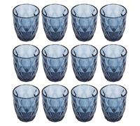 Set di 12 bicchieri di cristallo blu San Ignacio da 260 ml Aggiungi un tocco distintivo e sofisticato alla tua tavola con questo set di 8 bicchieri in cristallo di San Ignacio. Caratterizzati da un el