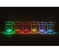 Set di 12 bicchierini illuminati a LED Capacità circa 6 icchiere da bere a LED