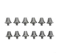 Set di 12 borchie professionali per scarponi da calcio, punte coniche in metallo, 11 mm, 13 mm, per tacchetti New Balance, vite M5 (11 mm)