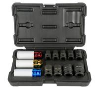 Set Di 12 Bussole Pneumatiche Esagonali 1/2”