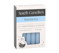 Set di 12 candele ritual Harmony Spell per Balance Candle Magic - Something Different Herbal Magick con 1 ora di combustione, candele in cera di paraffina