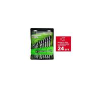 Set di 12 chiavi a cricchetto snodate 51318 JBM
