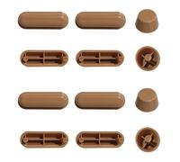 Set di 12 cuscinetti ammortizzatori per sedile WC, con coperchio | Questi cuscinetti ammortizzanti riducono efficacemente il rumore e lo sbattimento quando si chiude il coperchio del WC.
