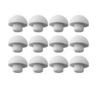 Set di 12 cuscinetti ammortizzatori per sedile WC, per protezione del WC, accessori per paraurti di facile installazione (cuscino superiore)
