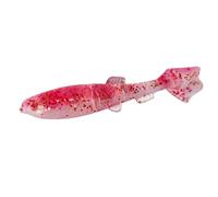 Set di 12 esche galleggianti - Esche con coda a T da 4 cm e 5 cm con bocca rivolta verso l'alto, esche da pesca Micro Root Finesse(Roze,5cm 12pcs)