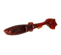 Set di 12 esche galleggianti - Esche con coda a T da 4 cm e 5 cm con bocca rivolta verso l'alto, esche da pesca Micro Root Finesse(Rot,4cm 12pcs)