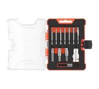 Set di 12 estrattori per viti danneggiate, per rimuovere viti a testa spogliata, dadi e bulloni, strumenti per una facile rimozione di hardware arrugginito e rotto, non può praticare fori