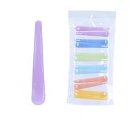 Set di 12 fermagli per capelli, forcine per capelli, parrucchiere, forcine antiscivolo, forcine a coccodrillo con denti, per acconciature semplici e tagliate, colore chiaro C B, 120 mm