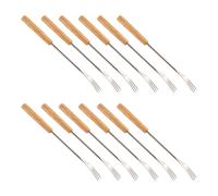 Set di 12 Forchette per Fonduta, Set per Grigliare, Pestello per Cocktail, 5373