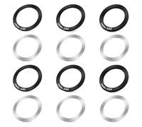 Set di 12 guarnizioni per cuscinetti a pedale per bicicletta, distanziatori interni, 24 mm, per BB86/91/92/BB30/PF30, accessorio ideale per manovella