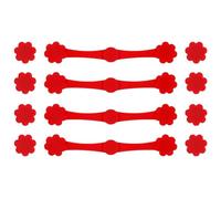 Set di 12 inserti per friggitrici in silicone, supporto per carta magnetico, protezione dal calore, design durevole, riutilizzabile, impedisce la combustione di superfici, pratici da cucina,