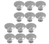 Set di 12 maniglie multiuso robuste in lega di alluminio a foro singolo per mobili residenziali e commerciali hardware per la casa