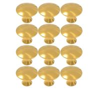 Set di 12 maniglie multiuso robuste in lega di alluminio a foro singolo per mobili residenziali e commerciali hardware per la casa