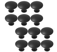 Set di 12 maniglie multiuso robuste in lega di alluminio a foro singolo per mobili residenziali e commerciali hardware per la casa