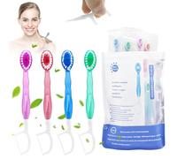 Set di 12 mini spazzolini da denti 5 in 1 con dentifricio e filo interdentale - Spazzolini da viaggio monouso portatili per la cura orale in viaggio