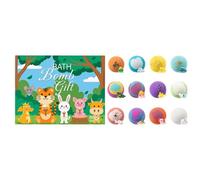 Set di 12 palline da bagno colorate e delicate, per ragazze, per rilassarsi, compleanni, vacanze, regalo per feste