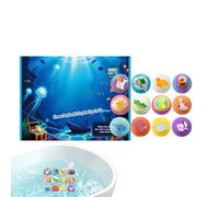 Set di 12 palline da bagno fatte a mano, sapone detergente per il corpo | Sfera per doccia per compleanno spa doccia regalo ragazze ragazzi