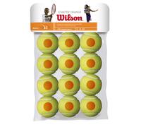 Set di 12 palline da tennis Wilson Starter Orange Jaune TU