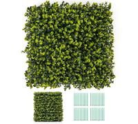 Set Di 12 Pannelli Di Siepe Artificiale per Pareti Da Giardino, Pannelli Decorat