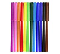 Set di 12 Pennarelli Punta Fine 2mm per Colorare / Disegnare / Scrivere