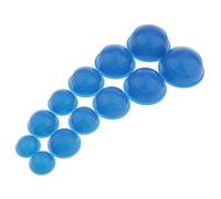 Set Di 12 Pezzi Kit Per Coppettazione Anticellulite Per Massaggio Viso Corpo Con