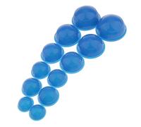 Set Di 12 Pezzi Kit Per Coppettazione Anticellulite Per Massaggio Viso Corpo Con