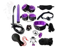 Set di 12 pezzi per l'allenamento sportivo in nylon peluche regolabile.
