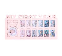 Set di 12 Piccole Cornici Portafoto per Bebè Regalo Perfetto per Ricordi di Neonato e Battesimo Ideale come Regalo di Nascita per Foto