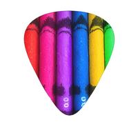Set di 12 plettri colorati per chitarra, tra cui 3 spessori di plettri per chitarre acustiche, ukulele e altro ancora.