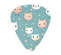 Set di 12 plettri per chitarra con motivi di volpe misti, progettati per chitarre acustiche ed elettriche