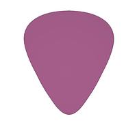 Set di 12 plettri per chitarra in tinta unita, colore rosso uva, perfetto per principianti e professionisti (basso, chitarra elettrica e acustica)