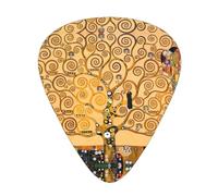 Set di 12 plettri per ukulele, basso, chitarra elettrica e acustica, da avere per chitarre, albero della vita
