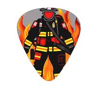 Set di 12 plettri per ukulele, basso, chitarra elettrica e acustica, da avere per chitarre, giocatori, vigili del fuoco