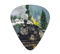 Set di 12 plettri per ukulele, basso, chitarra elettrica e acustica, da avere per chitarre, suonatori, treno a vapore