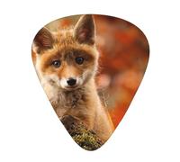 Set di 12 plettri per ukulele, basso, chitarra elettrica e acustica, da avere per chitarristi e suonatori - Cute Baby Fox